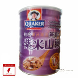 台湾进口 桂格紫米山药大燕麦片 罐装无糖低热即食早餐高营养