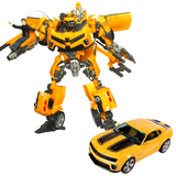 超大变形金刚大黄蜂 擎天柱 终极正版机器人玩具模型 带声光功能