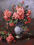 diy数字油画 玫瑰静物 50*65 特价花卉餐厅客厅 风景装饰画