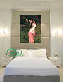 美女人体艺术写真壁画 卧室 玄关 酒店 无框画 单幅 装饰画 挂画