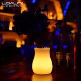 伦悦 LED酒吧充电吧台灯 创意花瓶夜灯小桌灯 主题餐厅浪漫氛围灯