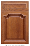 【欧诺橱柜】实木整体橱柜门板定做美国红橡木衣柜鞋柜厨柜门