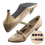 日本进口鞋架简易鞋子收纳架创意鞋架子塑料一体式鞋托家用小鞋架