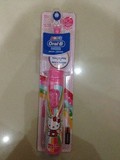 美国代购 Oral-B 儿童电动牙刷Hello Kitty 红色手柄