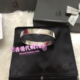 正品香港CK专柜代购Calvin Klein精钢简约手镯 手环 KJ06CB0101