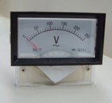 优质电压表指针式仪表交流电压表85L17-V 0-250V机械表头70*40mm
