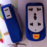 电源转换插头 旅游转换插座 一分四 电源多功能排插家居创意礼品