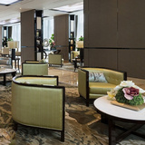 现代新中式售楼处部洽谈接待桌椅组合酒店会所咖啡厅茶楼餐桌椅子