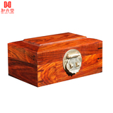 首饰盒木质 复古古董实木高档高档现代中式家居实用摆件 结婚礼物