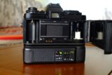 美能达 MINOLTA X700 X-700胶片相机(含MD 50/1.7镜头)卷片马达