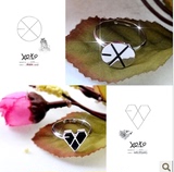 EXO 正规一辑 XOXO M团/K团官方标志 优质合金戒指 明星周边 同款