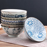 特价情侣味千拉泡面汤碗和田烧创意日韩式陶瓷器餐具套装喇叭碗