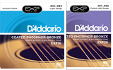 包邮D’Addario达达里奥EXP16/26美产正品涂层磷铜系列民谣吉他弦