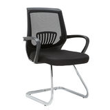 弓形电脑椅家用转椅会议椅特价座椅办公椅休闲椅网布面职员椅