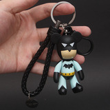 复仇者联盟钥匙扣 暴力熊钥匙链 男士女士超人蝙蝠侠汽车钥匙挂件