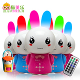 猫贝乐龟博士宝宝早教机故事机mp3可充电下载遥控幼儿童玩具兔兔