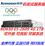 联想服务器完全RD640 S2609 4G 1TB 2U机架式热插拔服务器 正品