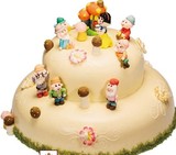 大连好利来蛋糕：【白雪公主与七个小矮人】儿童蛋糕，生日蛋糕。