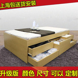 板式家具卧室家具组合简约现代1.5米1.8米大床上海地区免费安装