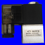 气泵元件SOTE电磁阀ST22-06T1分220V/380V无油静音空压机专用配件