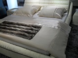 床上用品 四件套 淡黄色床品 适应白色 浅灰色 配深色的空间更好