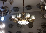 正品米罗全铜客厅吊灯  美式新中式欧式豪华高档客厅餐厅卧室吊灯