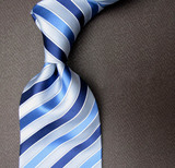 雅戈尔色织条纹正品包邮男士正装商务结婚新郎职业真丝领带