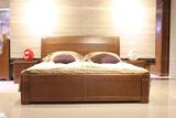 特价美国进口红橡家具套房红橡全实木床双人床简单休闲式1.8米大