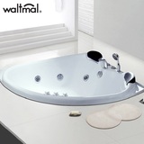 嵌入式浴缸亚克力 冲浪按摩浴缸双人 小户型浴缸恒温 1.3 1.4米