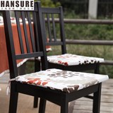 汉尚hawlove和乐黄褐色斑点温暖系列方形梯形坐垫椅垫套不含芯