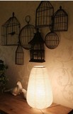 简约现代卧室床头 书房台灯 创意纸台灯 可折叠灯罩 特价