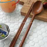 韩式木筷勺天然木质便携餐具韩国出口原单环保旅行ZAKKA风餐具