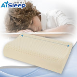AiSleep睡眠博士天然乳胶枕头 学生儿童青少年颈椎保健成人低枕头