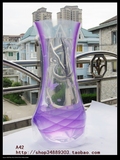 特价 可折叠彩色软塑料PVC花瓶/便捷水袋花盆/鱼缸插花器 图案多