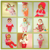 昭和宝宝合集*古董娃娃 日本昭和布娃娃 胶皮脸 人偶 怀旧人形
