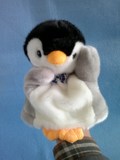 六一儿童节礼物  海洋毛绒玩具 极地世界 企鹅手偶 婴儿玩具