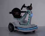 儿童电动车室内电动平衡车四轮带遥控双驱摩托车瓦力车童车卡丁车