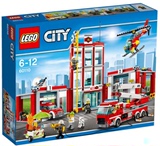 1月新品乐高LEGO城市系列消防总局60110专柜正品