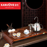 KAMJOVE/金灶R180A实木四合一茶盘泡茶机加水器电热茶具套装