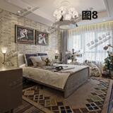 现代古典羊毛地毯客厅沙发茶几简约欧式别墅家用地毯卧室床边定制