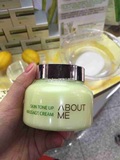 预定韩国代购 ABOUT ME柠檬排毒按摩膏150ml排出皮肤毒素老化角质