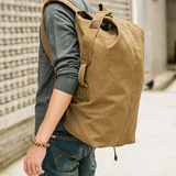 新潮代男士韩版双肩包旅游登山包女帆布旅行袋大容量户外运动背包