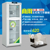 亿高YTP380K-2A立式双门不锈钢消毒柜保洁柜家用商用大柜正品特价