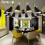 后现代创意个性艺术北欧复古工业咖啡店餐客厅别墅复式设计师吊灯