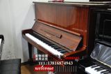 原装进口雅马哈U3E立式钢琴 酒红色钢琴 99成新 红木榔头 特价