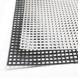 手工编织DIY材料工具 格子板毛线门垫地毯坐垫沙发垫塑料网格子板