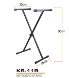 高档出口KS-11B 优质单管X型键盘支架架电子琴电钢琴古筝专用金属