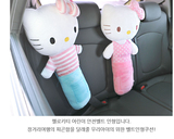 韩国卡通可爱美国队长汽车护肩抱枕儿童宝宝安全带套睡觉安抚娃娃
