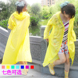 成人雨具 2012新款户外雨披长款 簿款男女透明雨衣 可印字