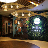 新中式餐厅吊灯东南亚酒店大堂会所大厅装饰鱼形灯具创意个性餐灯